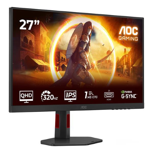 AOC G4 Q27G4SRU, 68,6 cm (27?), 2560 x 1440 Pixel, Quad HD, LED, 1 ms, Nero